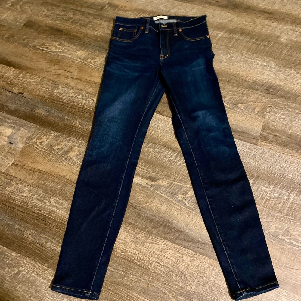 High-Rise Skinny Jeans in Lucille Wash